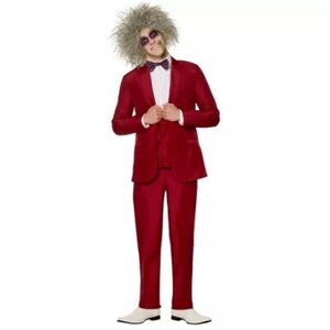 🆕 Suitmeister Beetlejuice Wedding Suit Adult Halloween Costume XL, NEW
